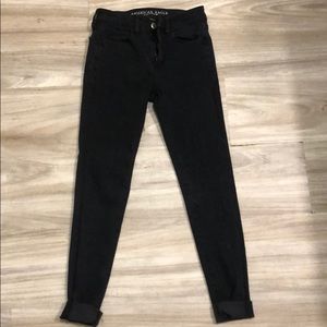 American Eagle Black Skinny Jeans